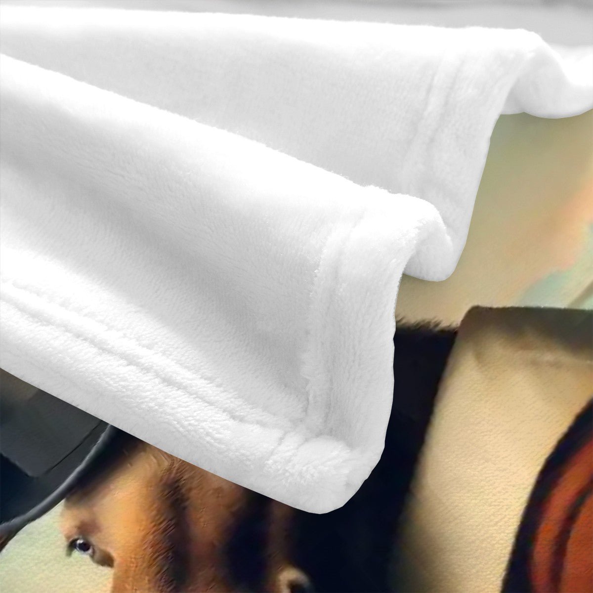 Lakeside Remby Moose 300 GSM Flannel Throw Blanket (Made in USA) - Gregg Acini Adoree Designs - Blanket