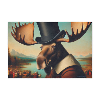 Lakeside Remby Moose Microfiber Blanket – Cozy & Fun for Home Decor - Gregg Acini Adoree Designs - Blanket