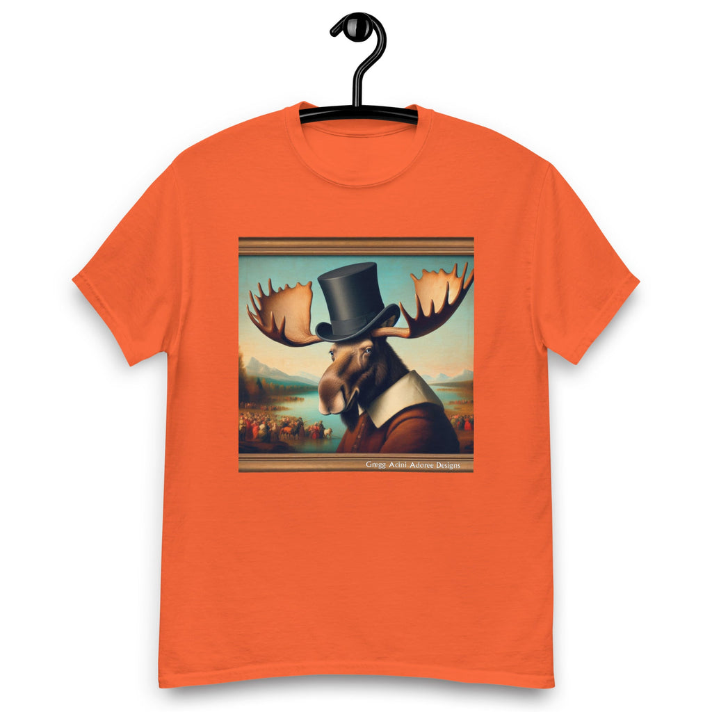 Lakeside Remby Moose Unisex classic tee by Gregg Acini Adoree - Gregg Acini Adoree Designs - Tee Shirt