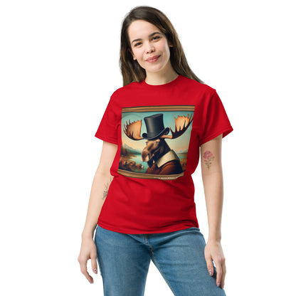 Lakeside Remby Moose Unisex classic tee by Gregg Acini Adoree - Gregg Acini Adoree Designs - Tee Shirt