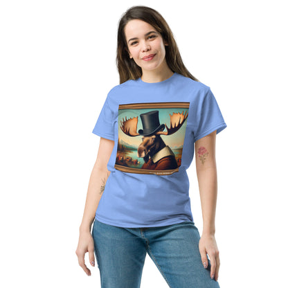 Lakeside Remby Moose Unisex classic tee by Gregg Acini Adoree - Gregg Acini Adoree Designs - Tee Shirt