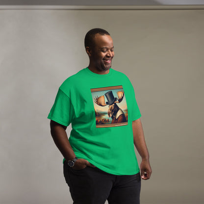 Lakeside Remby Moose Unisex classic tee by Gregg Acini Adoree - Gregg Acini Adoree Designs - Tee Shirt