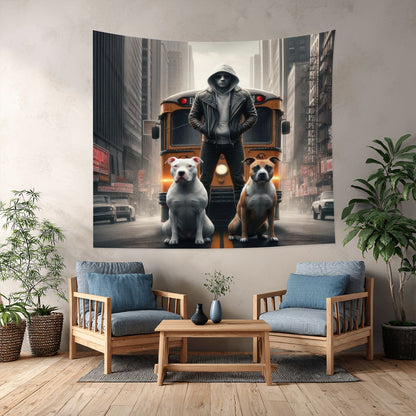 Loyalty Lightweight Wall Tapestry (Fabric Wall Hanging - USA) - Gregg Acini Adoree Designs - Wall Coverings