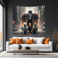Loyalty Lightweight Wall Tapestry (Fabric Wall Hanging - USA) - Gregg Acini Adoree Designs - Wall Coverings