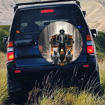 Loyalty - Thickened Spare Tire Cover - Gregg Acini Adoree Designs - Spare Tire Cover