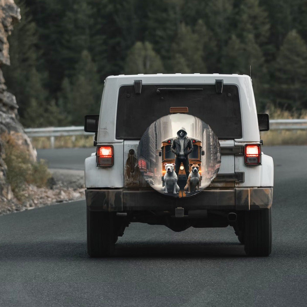 Loyalty - Thickened Spare Tire Cover - Gregg Acini Adoree Designs - Spare Tire Cover