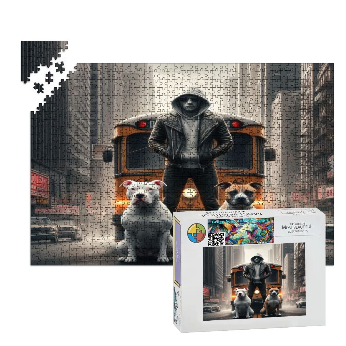 Loyalty Wooden Jigsaw Puzzles 1000 pcs - Gregg Acini Adoree Designs - Jigsaw Puzzle