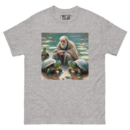 Man with Turtles Unisex classic tee - Gregg Acini Adoree Designs - T-Shirt