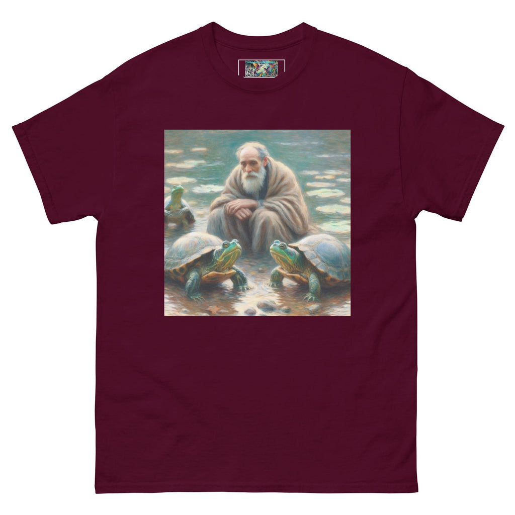 Man with Turtles Unisex classic tee - Gregg Acini Adoree Designs - T-Shirt