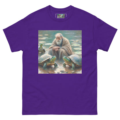 Man with Turtles Unisex classic tee - Gregg Acini Adoree Designs - T-Shirt