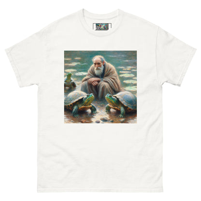 Man with Turtles Unisex classic tee - Gregg Acini Adoree Designs - T-Shirt