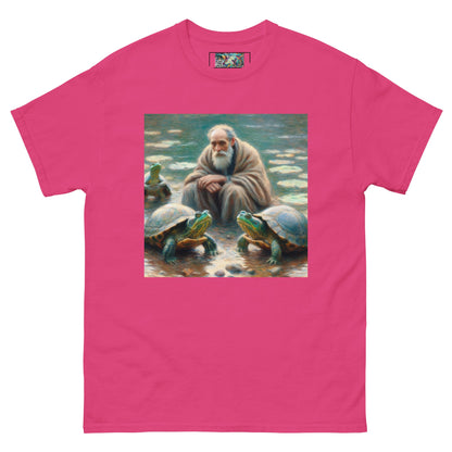 Man with Turtles Unisex classic tee - Gregg Acini Adoree Designs - T-Shirt