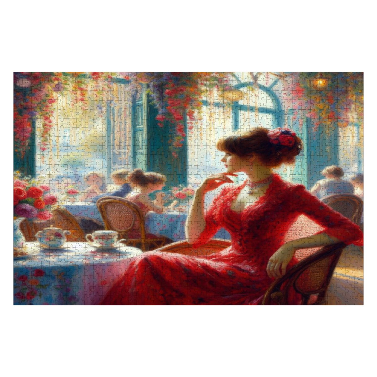 Margot Wooden Jigsaw Puzzles 1000 pcs - Gregg Acini Adoree Designs - Jigsaw Puzzle