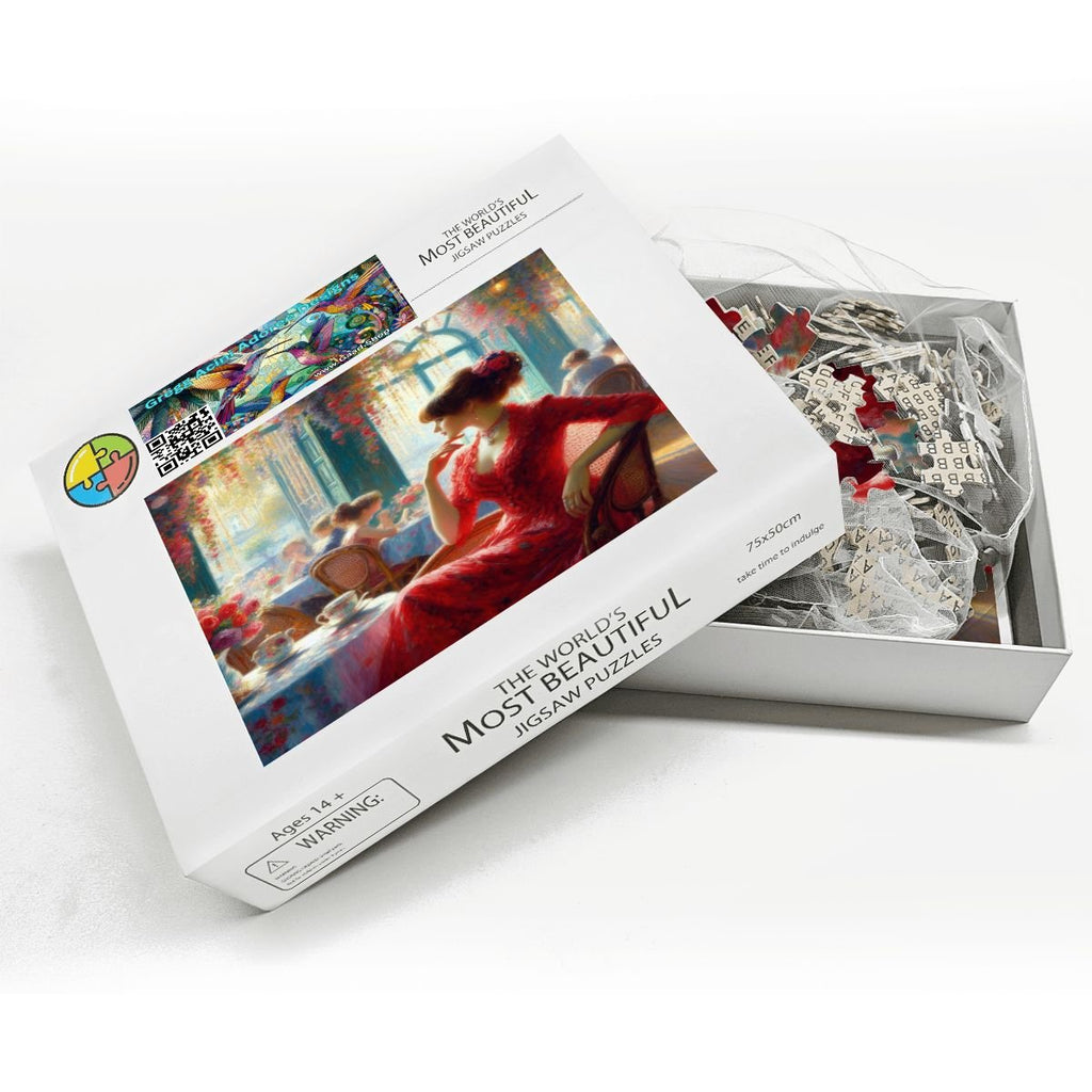 Margot Wooden Jigsaw Puzzles 1000 pcs - Gregg Acini Adoree Designs - Jigsaw Puzzle