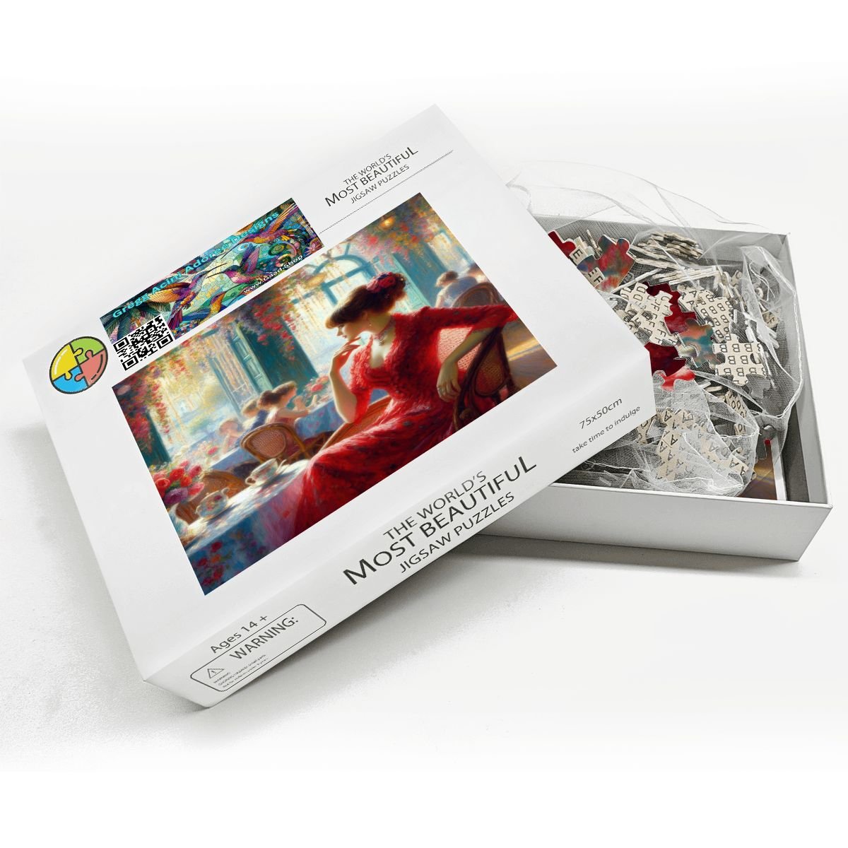 Margot Wooden Jigsaw Puzzles 1000 pcs - Gregg Acini Adoree Designs - Jigsaw Puzzle