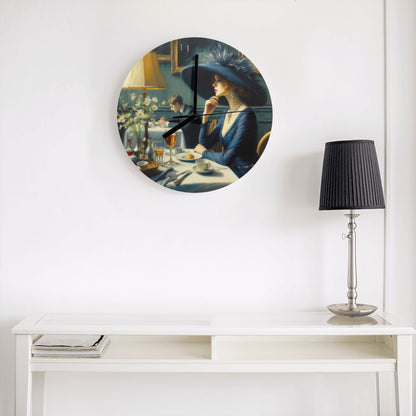 MDF Wall Clock (Made in USA) - Gregg Acini Adoree Designs - Wall Clock