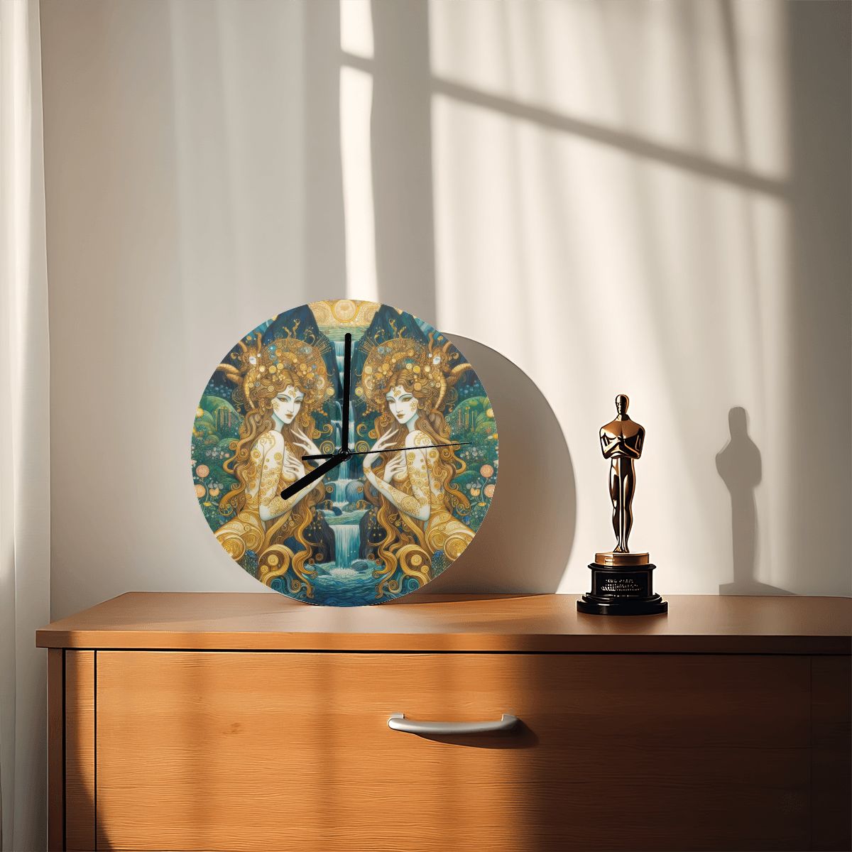 MDF Wall Clock (Made in USA) - Gregg Acini Adoree Designs - Wall Clock