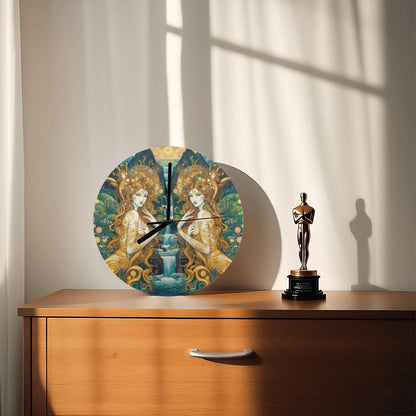 MDF Wall Clock (Made in USA) - Gregg Acini Adoree Designs - Wall Clock