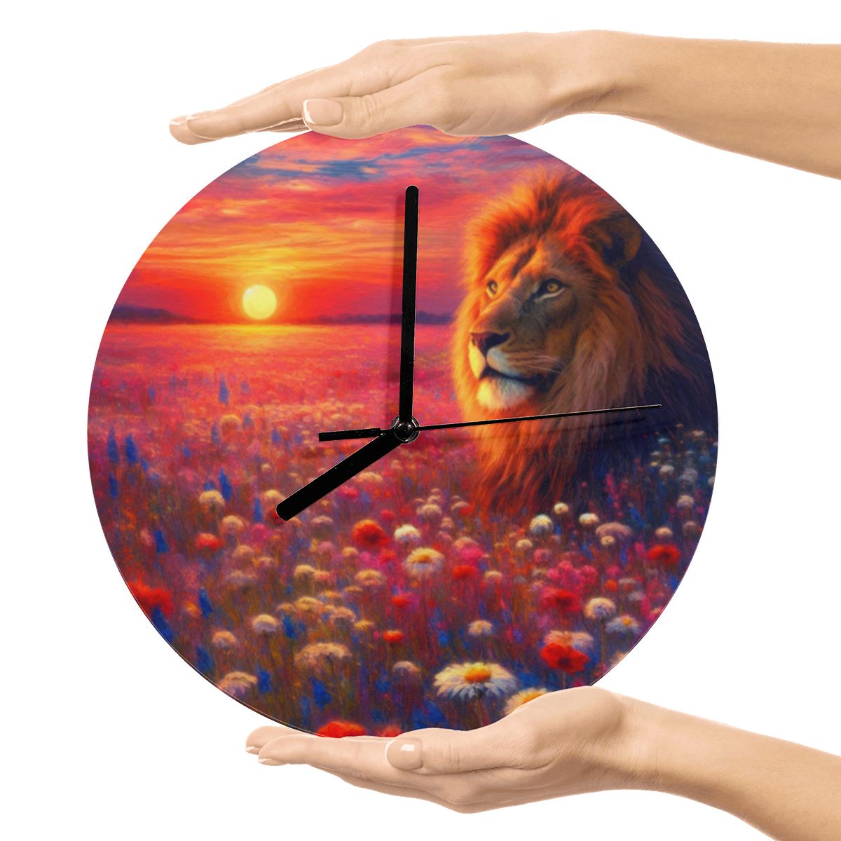 MDF Wall Clock (Made in USA) - Gregg Acini Adoree Designs - Wall Clock