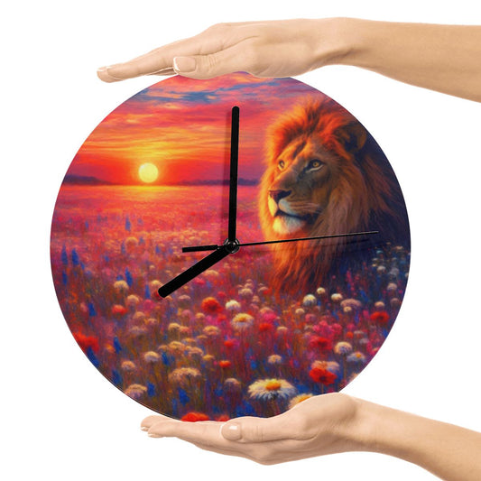 MDF Wall Clock (Made in USA) - Gregg Acini Adoree Designs - Wall Clock