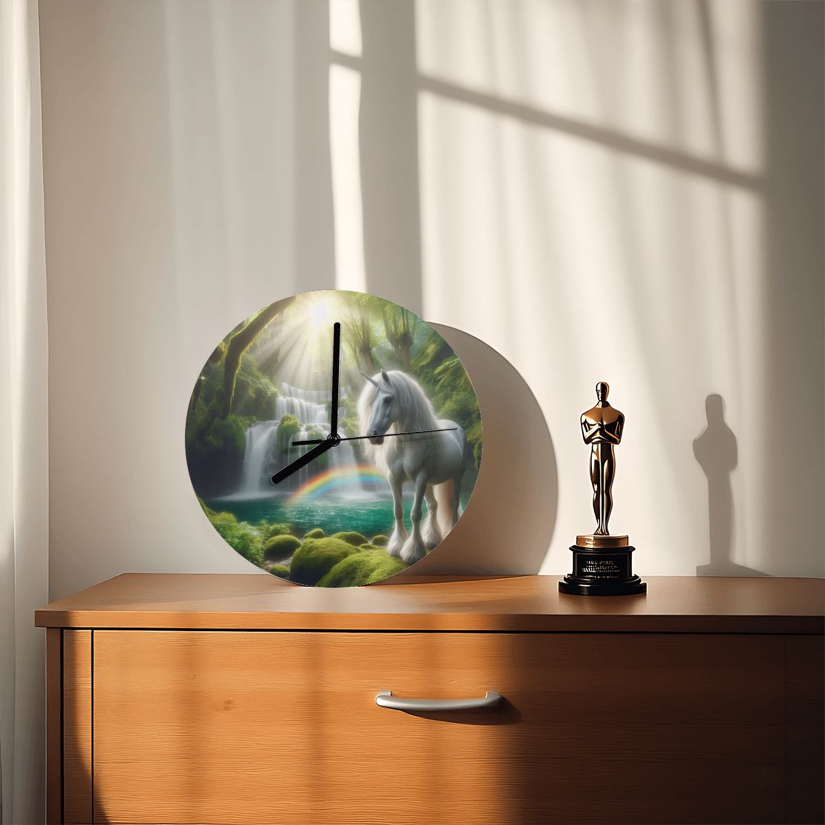 MDF Wall Clock (Made in USA) - Gregg Acini Adoree Designs - Wall Clock