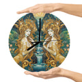 MDF Wall Clock (Made in USA) - Gregg Acini Adoree Designs - Wall Clock