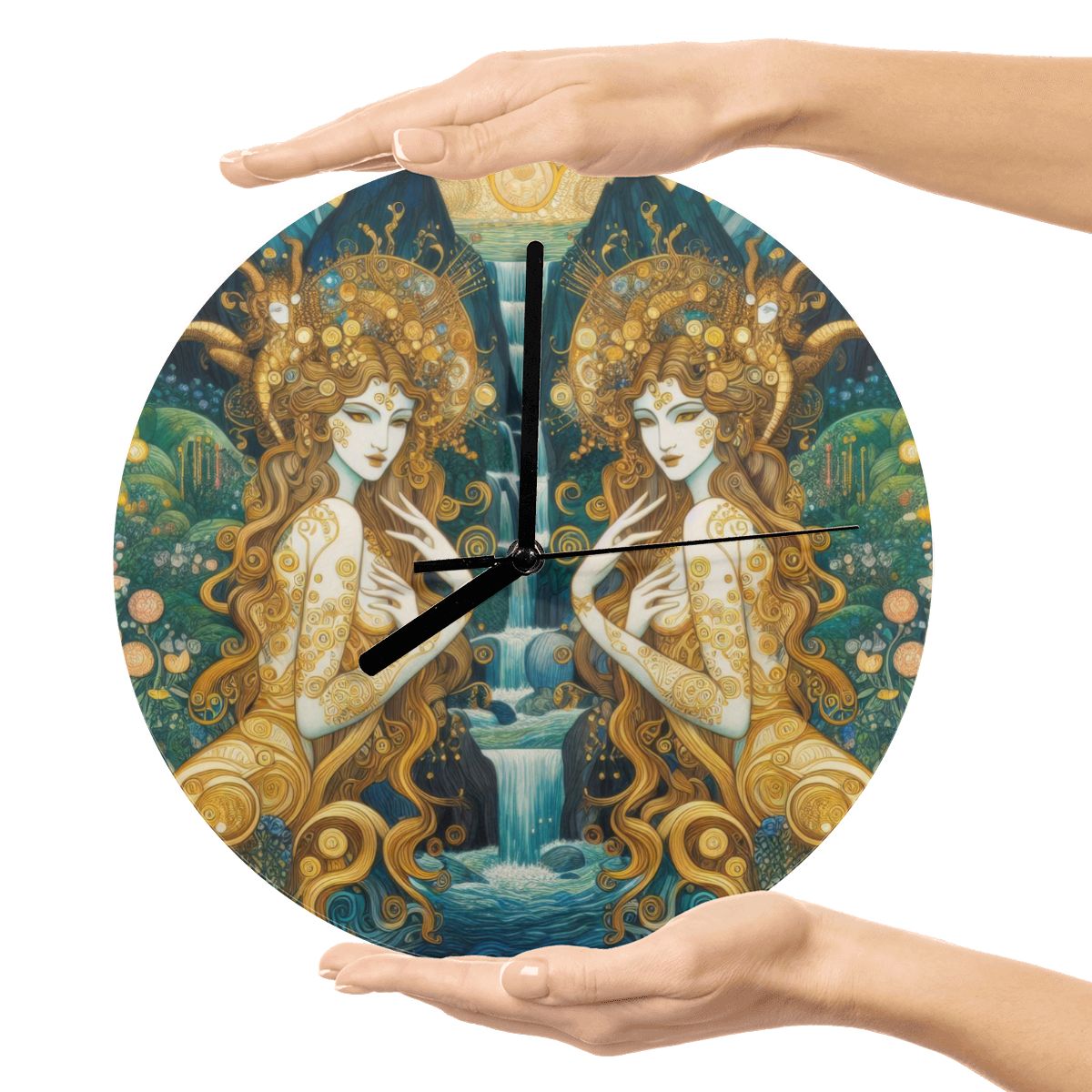 MDF Wall Clock (Made in USA) - Gregg Acini Adoree Designs - Wall Clock