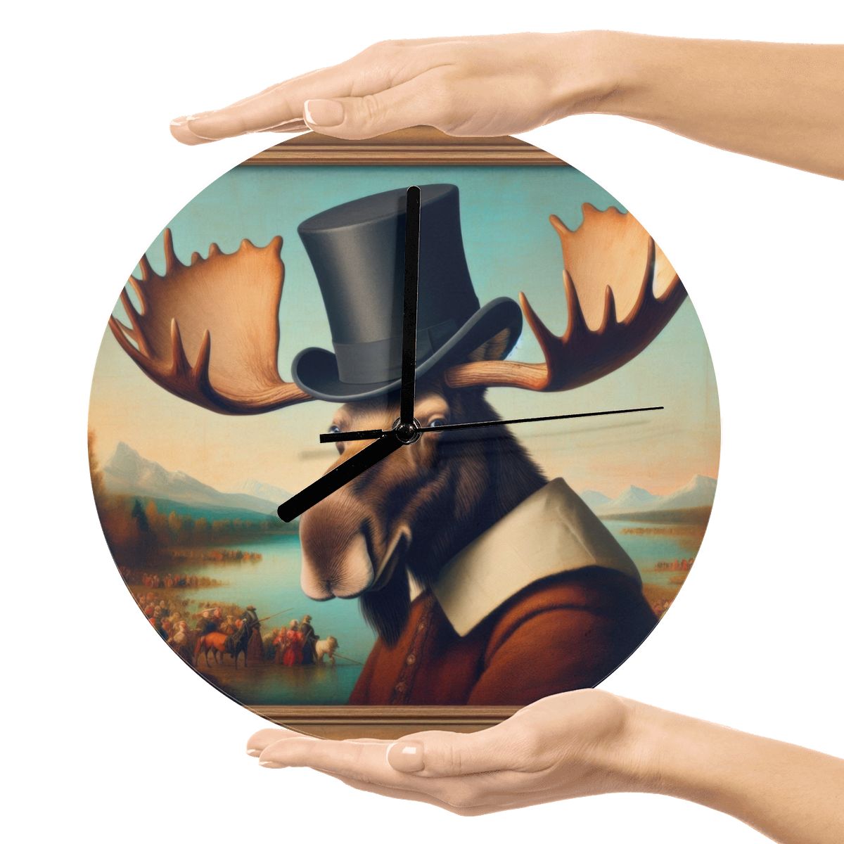 MDF Wall Clock (Made in USA) - Gregg Acini Adoree Designs - Wall Clock