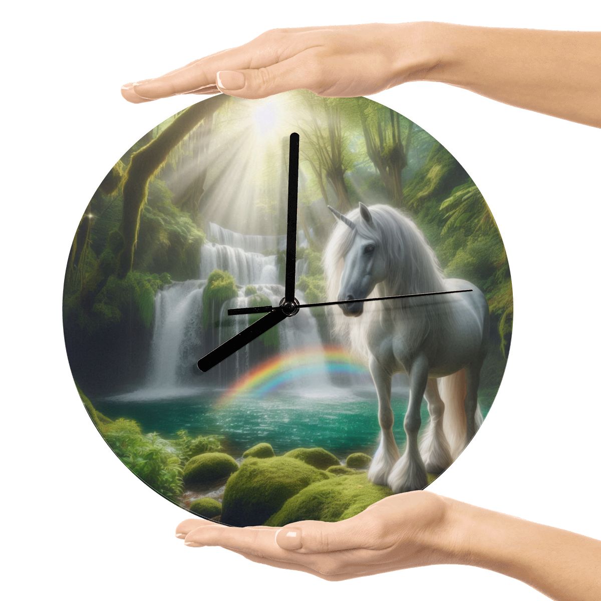 MDF Wall Clock (Made in USA) - Gregg Acini Adoree Designs - Wall Clock