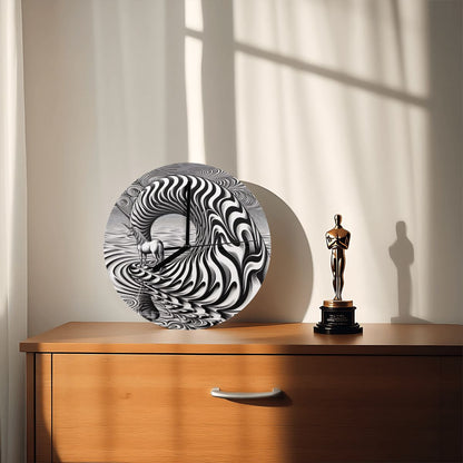 MDF Wall Clock (Made in USA) - Gregg Acini Adoree Designs - Wall Clock