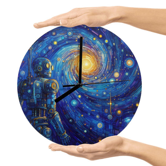 MDF Wall Clock (Made in USA) - Gregg Acini Adoree Designs - Wall Clock