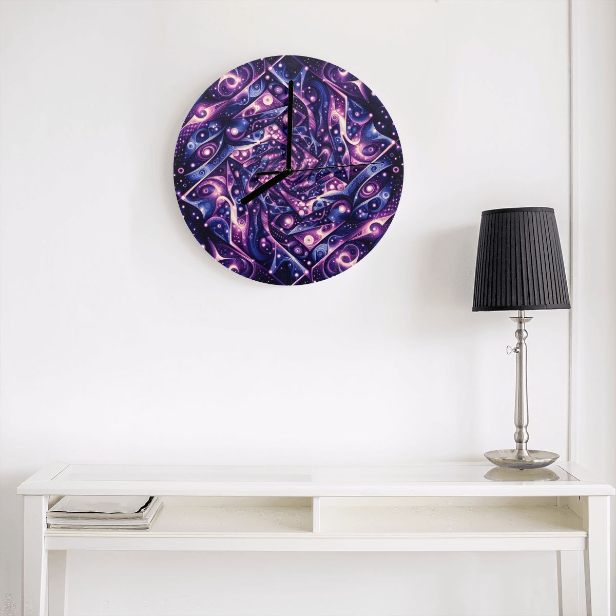 MDF Wall Clock (Made in USA) - Gregg Acini Adoree Designs - Wall Clock