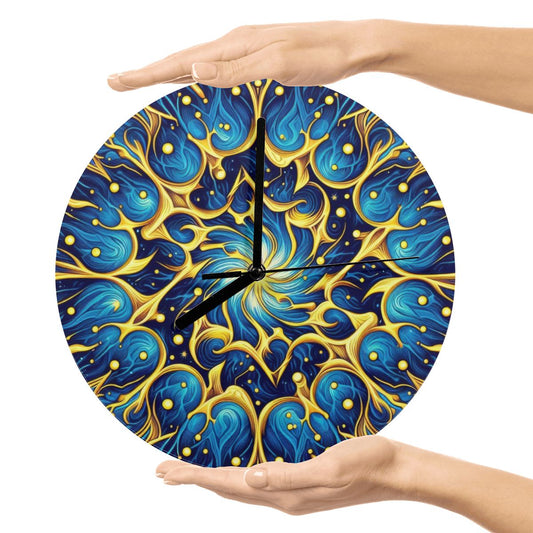 MDF Wall Clock (Made in USA) - Gregg Acini Adoree Designs - Wall Clock