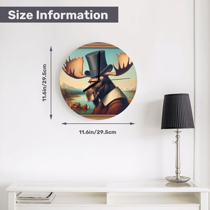 MDF Wall Clock (Made in USA) - Gregg Acini Adoree Designs - Wall Clock