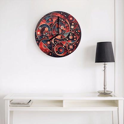 MDF Wall Clock (Made in USA) - Gregg Acini Adoree Designs - Wall Clock