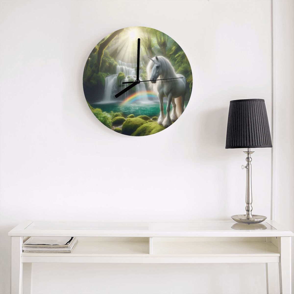 MDF Wall Clock (Made in USA) - Gregg Acini Adoree Designs - Wall Clock