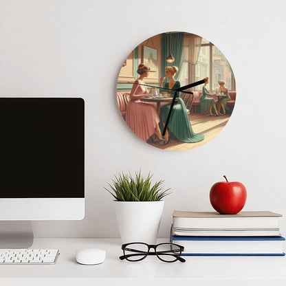 MDF Wall Clock (Made in USA) - Gregg Acini Adoree Designs - Wall Clock