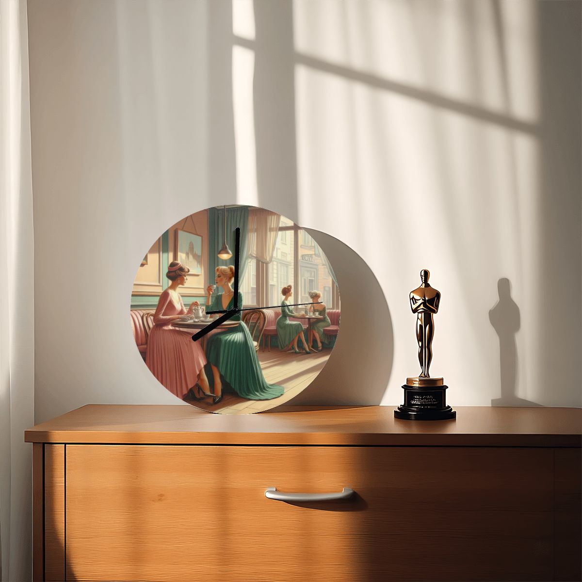 MDF Wall Clock (Made in USA) - Gregg Acini Adoree Designs - Wall Clock