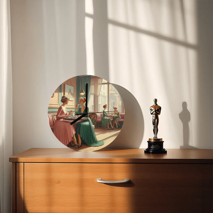 MDF Wall Clock (Made in USA) - Gregg Acini Adoree Designs - Wall Clock