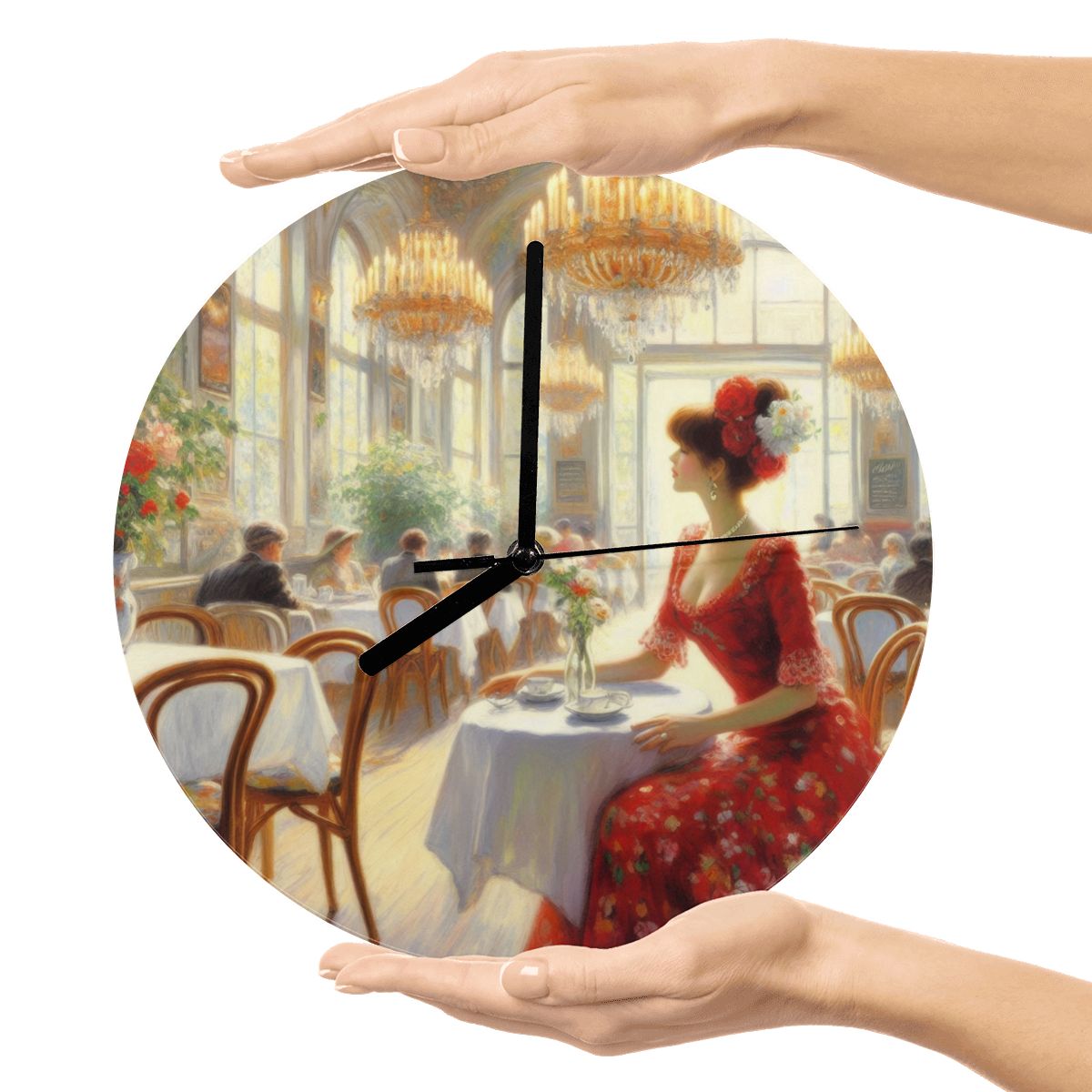 MDF Wall Clock (Made in USA) - Gregg Acini Adoree Designs - Wall Clock