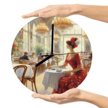 MDF Wall Clock (Made in USA) - Gregg Acini Adoree Designs - Wall Clock