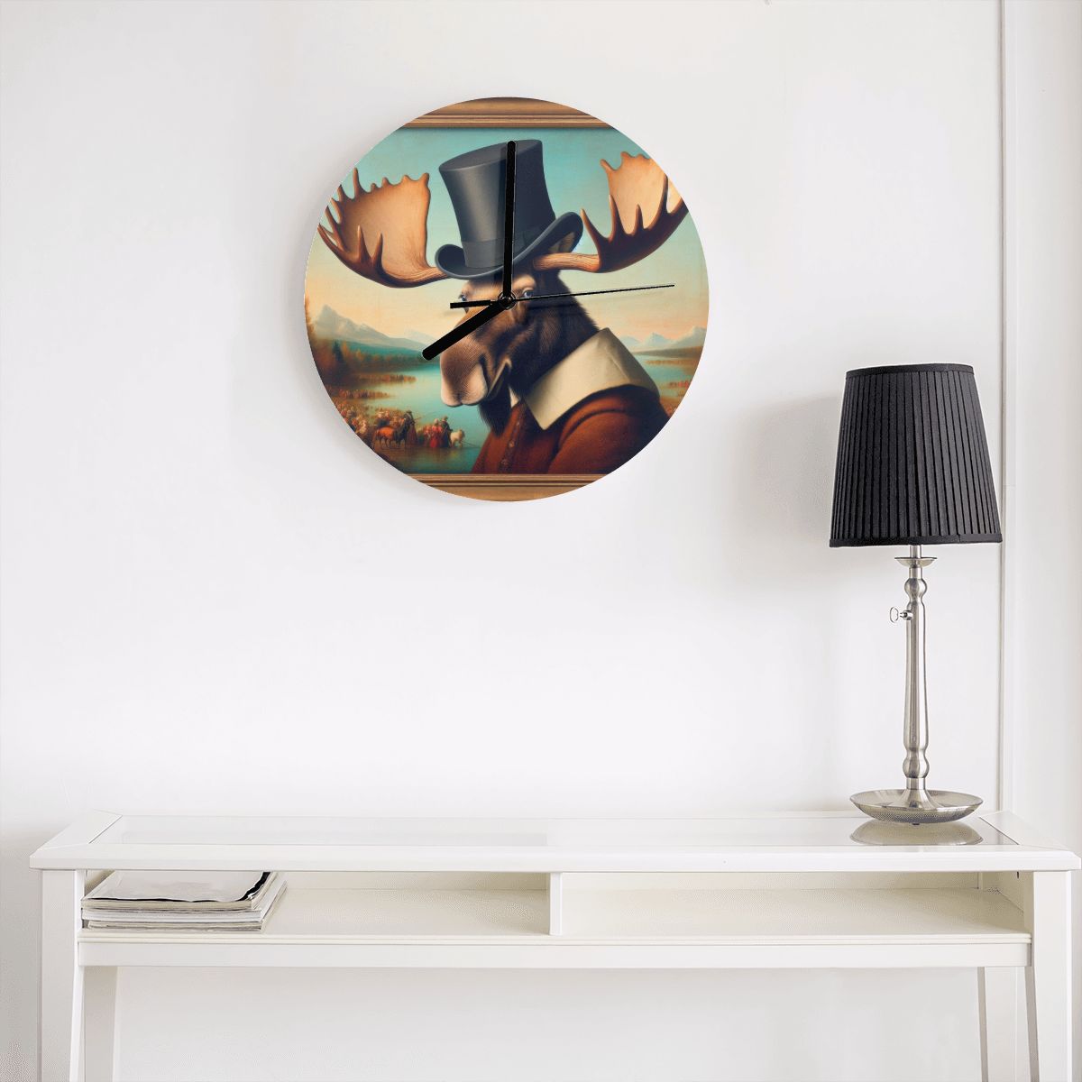 MDF Wall Clock (Made in USA) - Gregg Acini Adoree Designs - Wall Clock