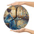 MDF Wall Clock (Made in USA) - Gregg Acini Adoree Designs - Wall Clock