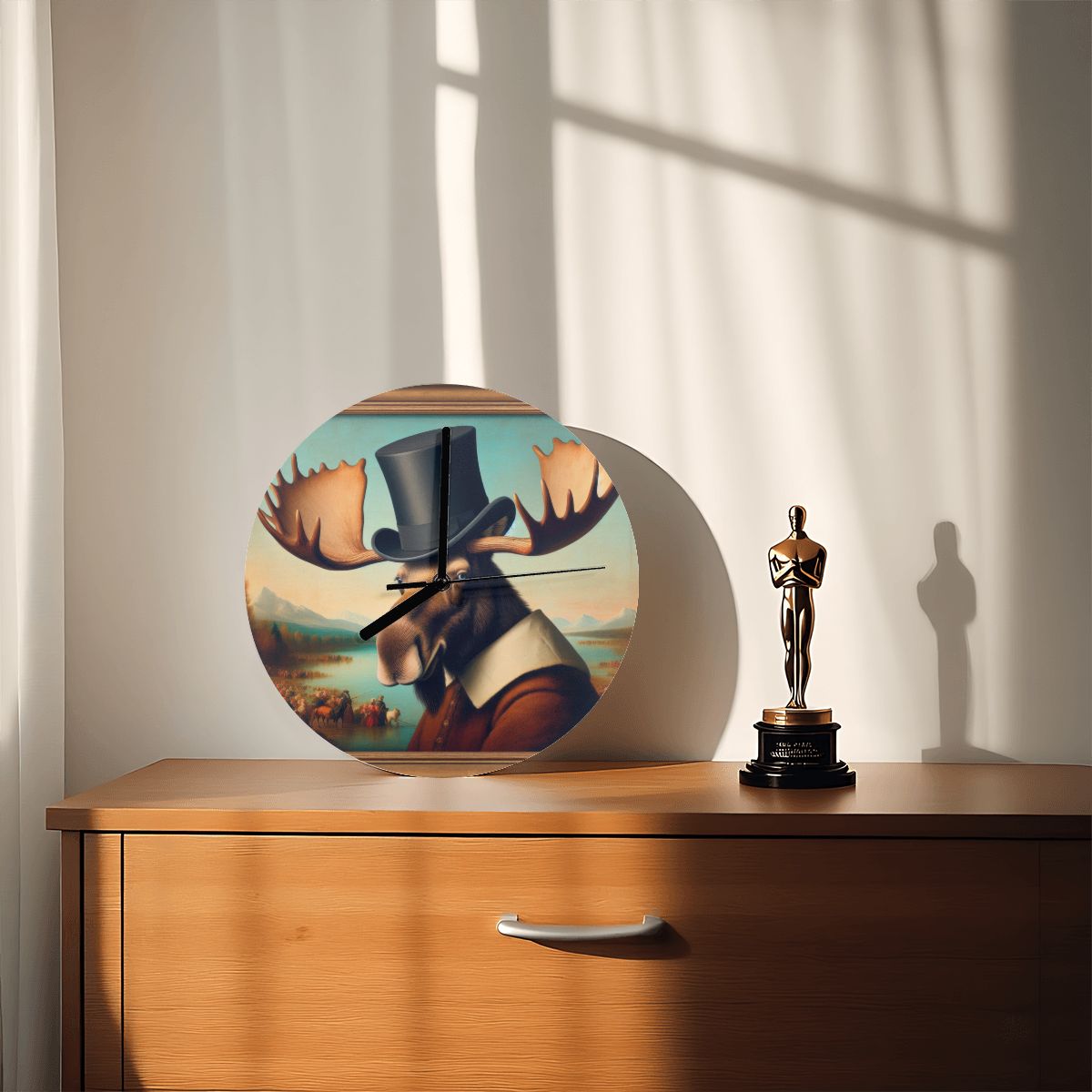 MDF Wall Clock (Made in USA) - Gregg Acini Adoree Designs - Wall Clock