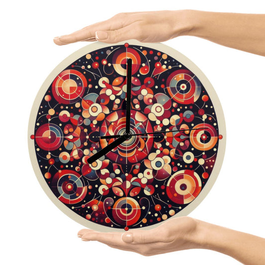 MDF Wall Clock (Made in USA) - Gregg Acini Adoree Designs - Wall Clock