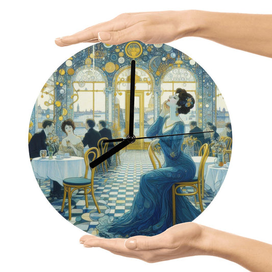 MDF Wall Clock (Made in USA) - Gregg Acini Adoree Designs - Wall Clock