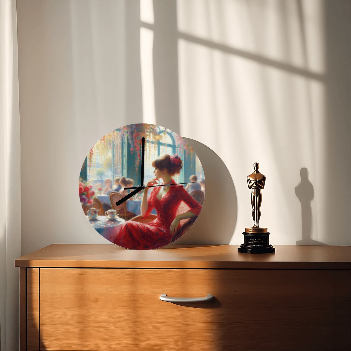 MDF Wall Clock (Made in USA) - Gregg Acini Adoree Designs - Wall Clock