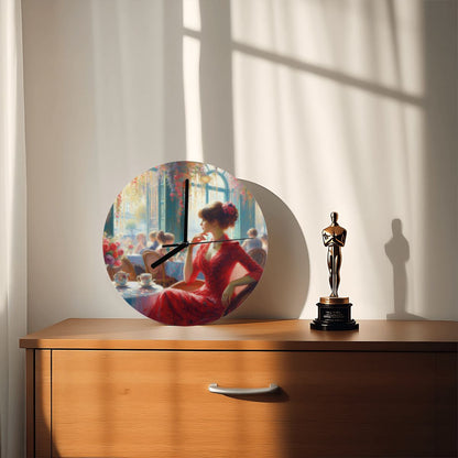 MDF Wall Clock (Made in USA) - Gregg Acini Adoree Designs - Wall Clock