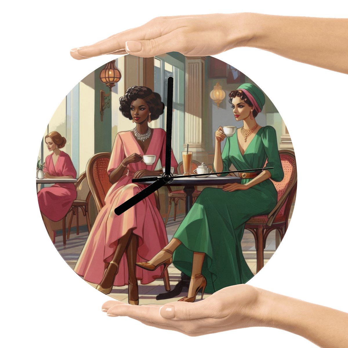 MDF Wall Clock (Made in USA) - Gregg Acini Adoree Designs - Wall Clock