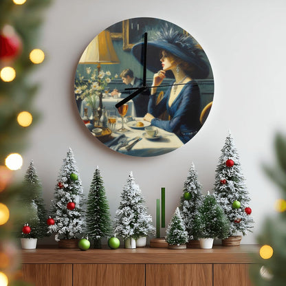 MDF Wall Clock (Made in USA) - Gregg Acini Adoree Designs - Wall Clock